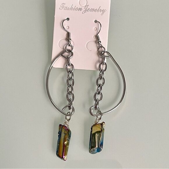 Yin to My Yang Earrings - Picture 2 of 3